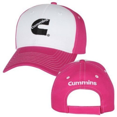 Dodge Cummins Diesel Engines Ladies Girls Pink & White Trucker Cap/Hat  eb-41376716